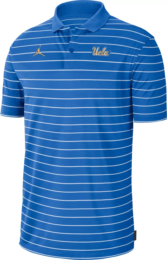 Jordan Men's UCLA Bruins True Blue Football Sideline Victory Dri-FIT Polo