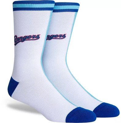 Lids Texas Rangers Stance Alternate Jersey Socks