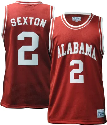Original Retro Brand Men's Alabama Crimson Tide Collin Sexton #2 Replica Basketball Jersey