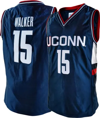 Retro Brand Men's UConn Huskies Kemba Walker #15 Blue Replica Basketball Jersey