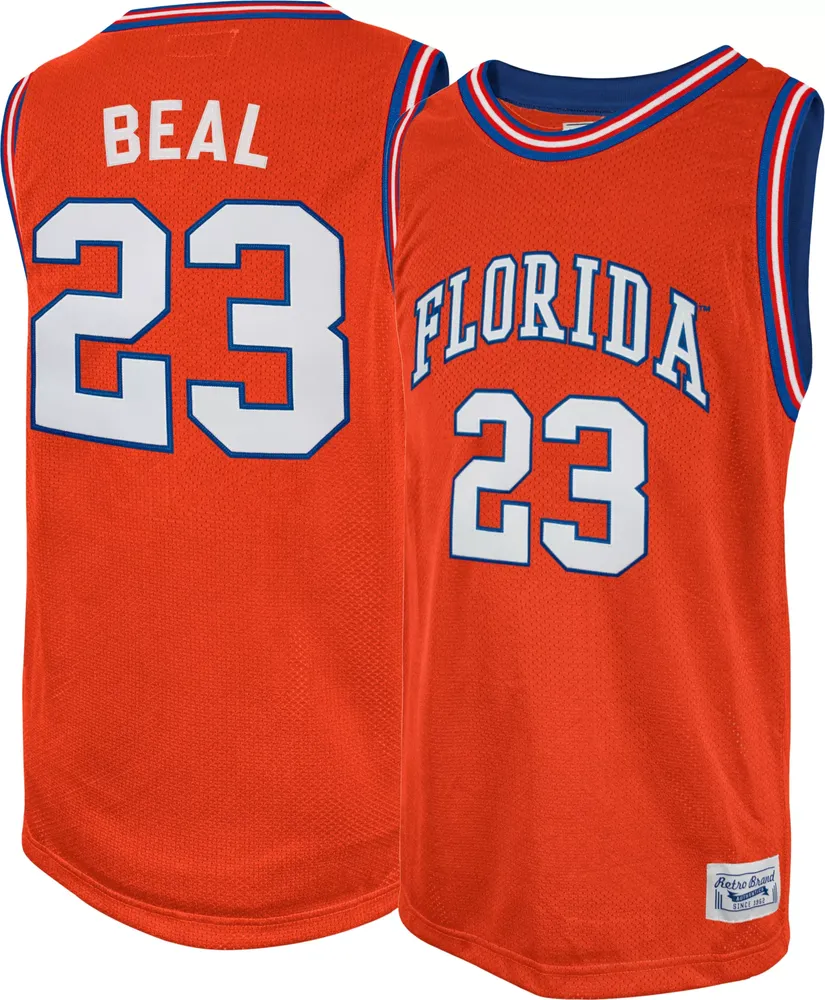 Retro Brand Men's Florida Gators Bradley Beal #23 Orange Replica Basketball Jersey