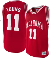 Original Retro Brand Men's Oklahoma Sooners Trae Young #11 Crimson Replica Basketball Jersey