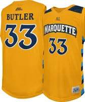 Retro Brand Men's Marquette Golden Eagles Jimmy Butler #33 Gold Replica Basketball Jersey