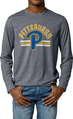 League-Legacy Men's Pitt Panthers Blue Reclaim Long Sleeve T-Shirt