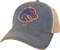 League-Legacy Boise State Broncos Blue Old Favorite Adjustable Trucker Hat