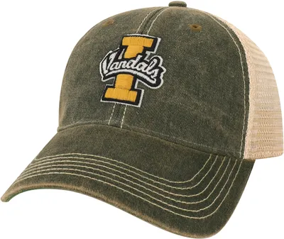 League-Legacy Idaho Vandals Old Favorite Adjustable Trucker Black Hat