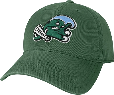 League-Legacy Men's Tulane Green Wave Olive EZA Adjustable Hat