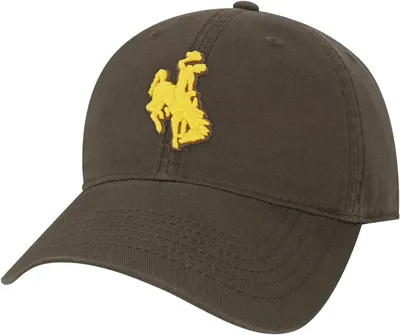 League-Legacy Men's Wyoming Cowboys Brown EZA Adjustable Hat