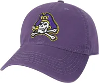 League-Legacy Youth East Carolina Pirates Purple Relaxed Twill Adjustable Hat