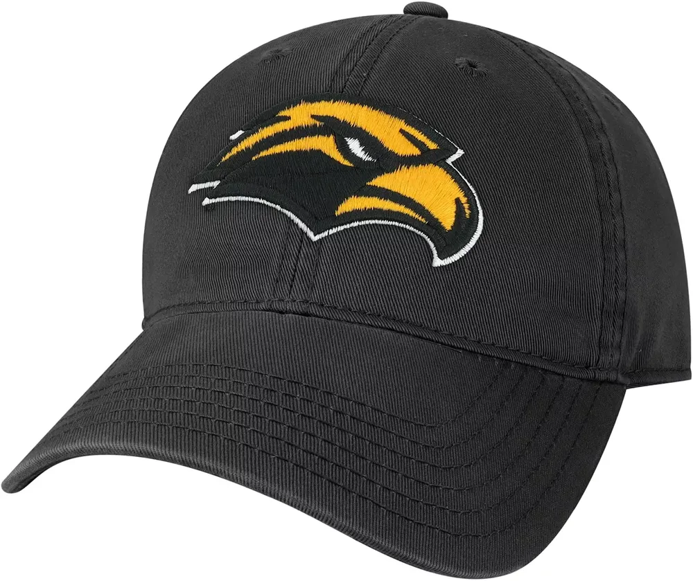 League-Legacy Youth Southern Miss Golden Eagles Relaxed Twill Adjustable Black Hat