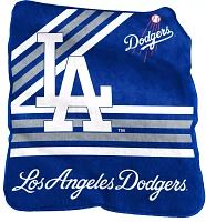 Logo Brands Los Angeles Dodgers Raschel Throw Blanket