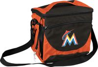 Logo Brands Miami Marlins 24-Can Cooler