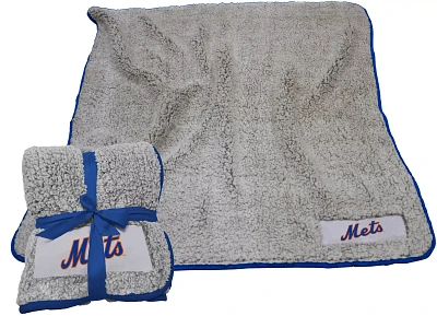 Logo Brands New York Mets Frosty Fleece Blanket