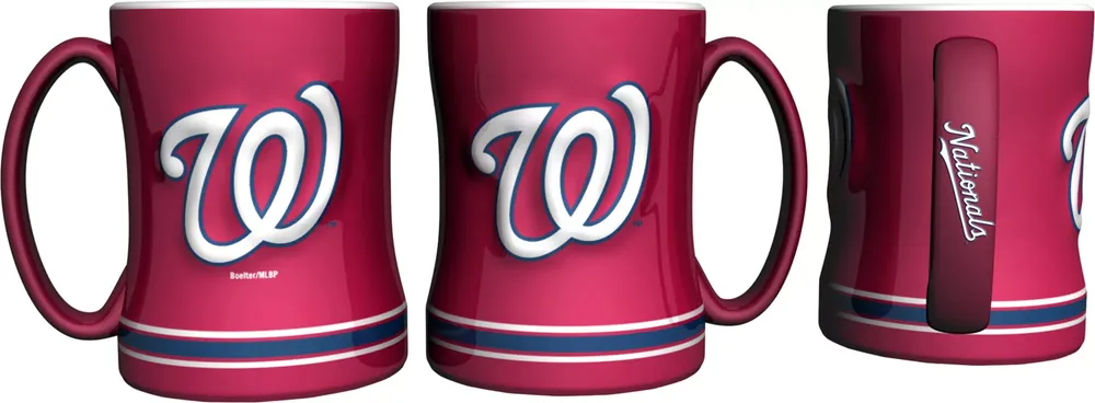 Logo Brands Washington Nationals 14oz. Relief Mug