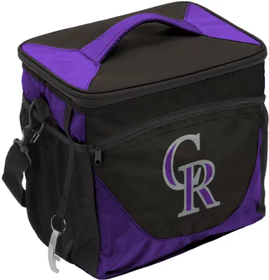 Logo Brands Colorado Rockies 24 Can Cooler