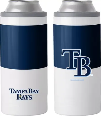 Logo Brands Tampa Bay Rays Slim Can Cooler