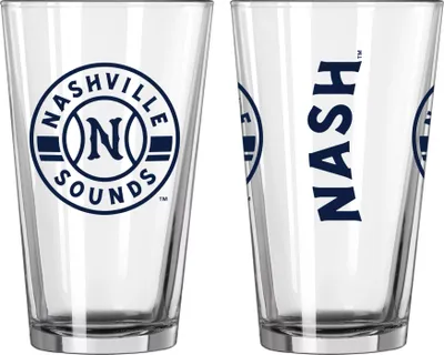 Logo Brands Nashville Sounds 16 oz. Pint Glass