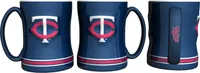 Logo Brands Minnesota Twins 14oz. Relief Mug