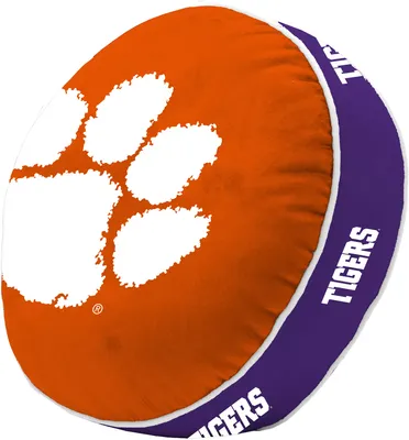 Logo Brands Clemson Tigers Puff Pillow