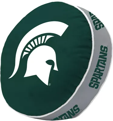 Logo Brands Michigan State Spartans Puff Pillow