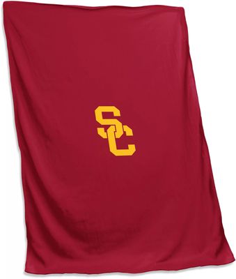 Logo Brands USC Trojans Sweatshirt Blanket