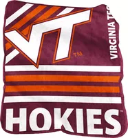 Logo Brands Virginia Tech Hokies Raschel Throw Blanket