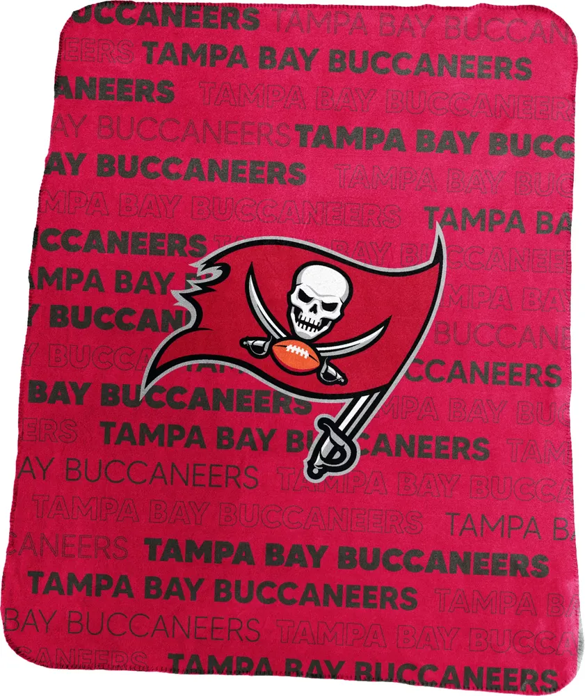 Logo Brands Tampa Bay Buccaneers Fleece Blanket