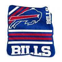 Logo Brands Buffalo Bills Raschel Throw Blanket