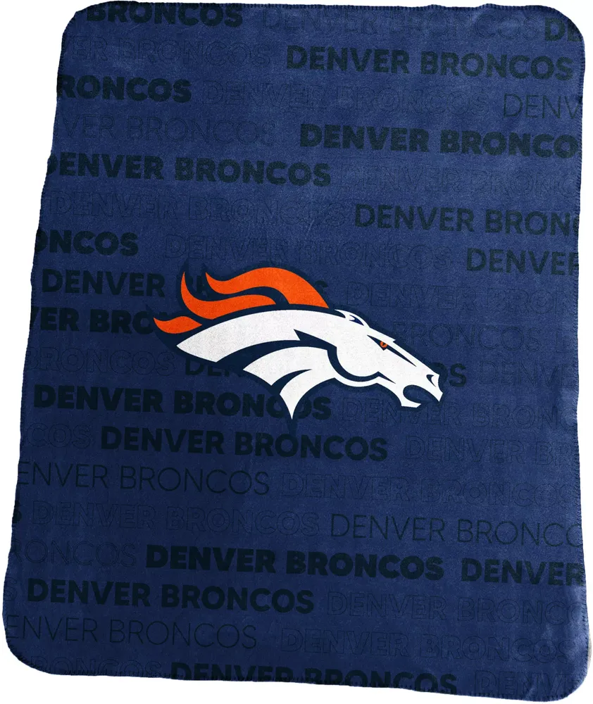 Logo Brands Denver Broncos Fleece Blanket