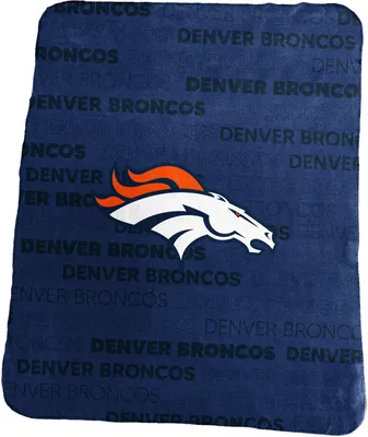 Logo Brands Denver Broncos Fleece Blanket