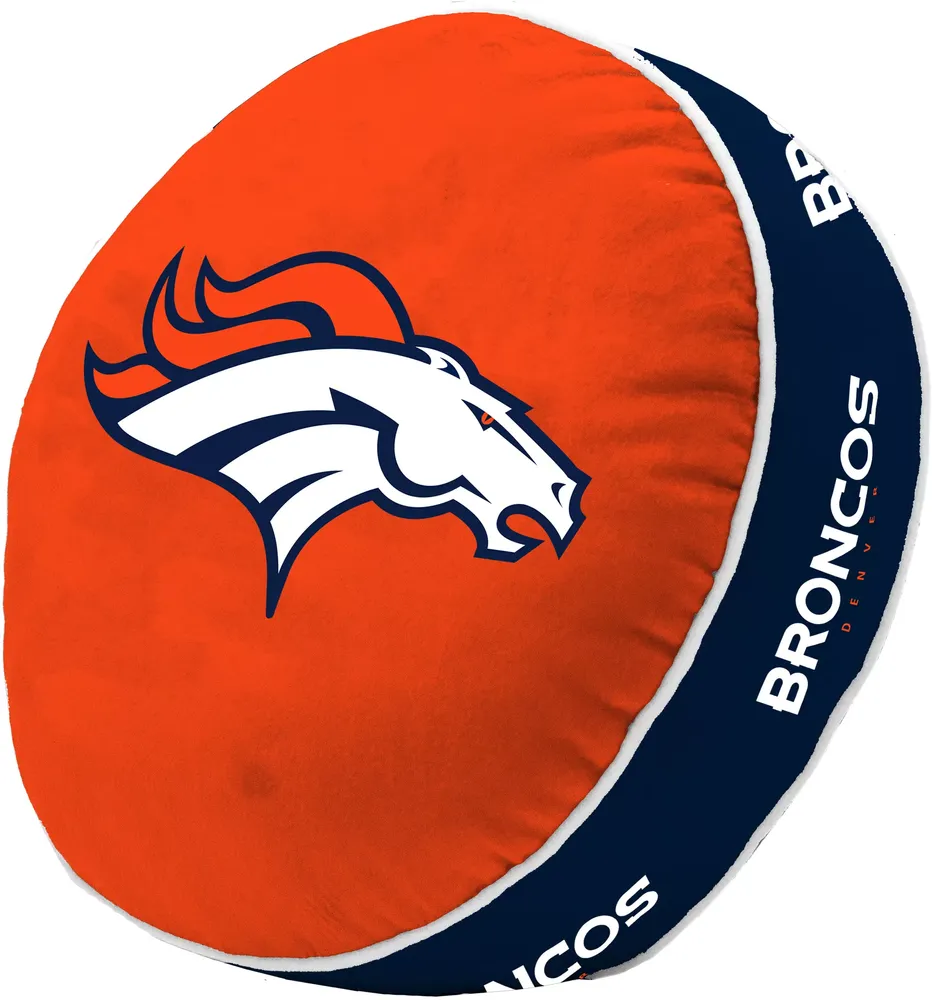 Logo Brands Denver Broncos Puff Pillow