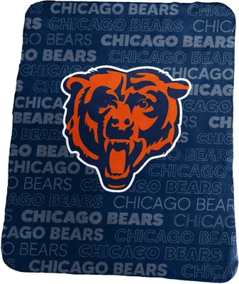 Logo Brands Chicago Bears Fleece Blanket