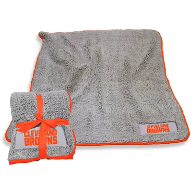 Logo Brands Cleveland Browns Frosty Fleece Blanket