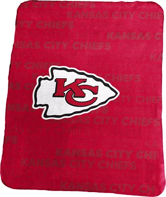 Logo Brands Kansas City Chiefs Fleece Blanket
