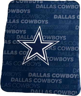 Logo Brands Dallas Cowboys Fleece Blanket