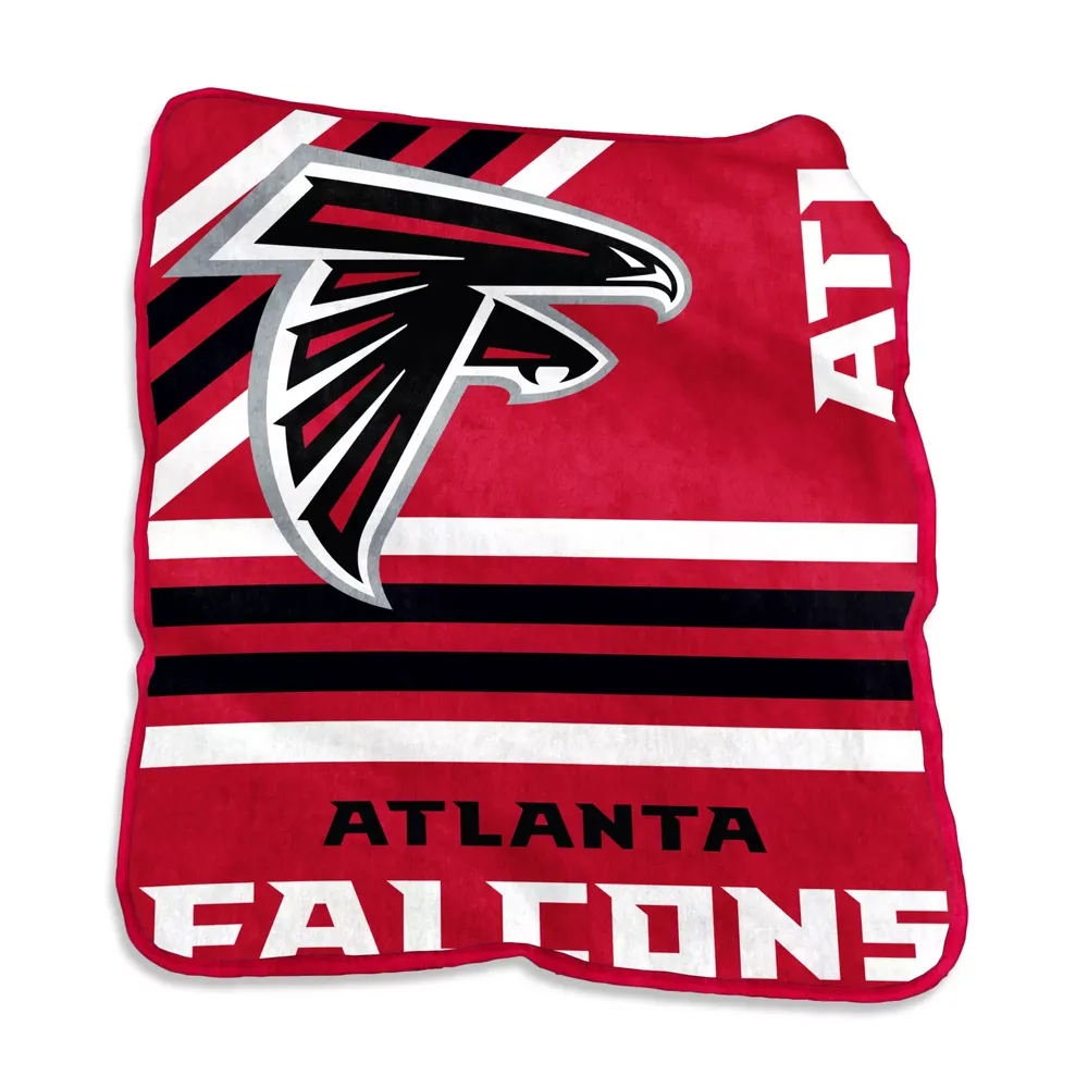 Logo Brands Atlanta Falcons Raschel Throw Blanket