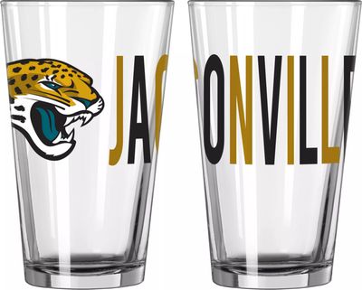 Logo Brands Jacksonville Jaguars 16 oz. Pint Glass