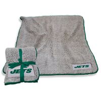 Logo Brands New York Jets Frosty Fleece Blanket