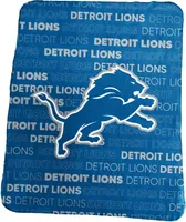 Logo Brands Detroit Lions Fleece Blanket