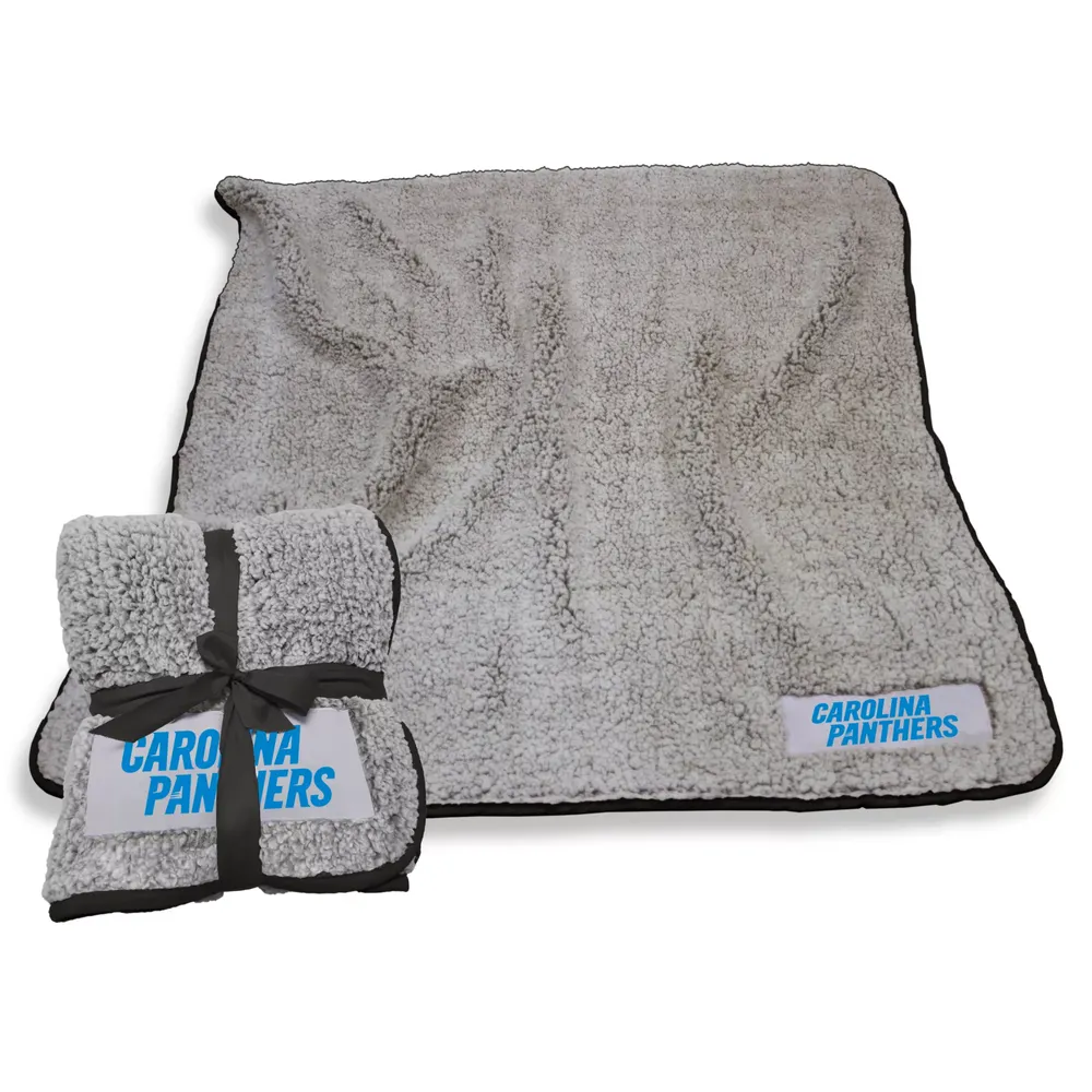 Logo Brands Carolina Panthers Frosty Fleece Blanket