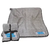 Logo Brands Carolina Panthers Frosty Fleece Blanket