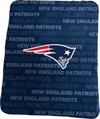 Logo Brands New England Patriots Fleece Blanket