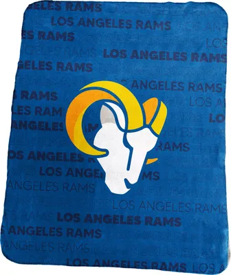 Logo Brands Los Angeles Rams Fleece Blanket