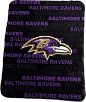 Logo Brands Baltimore Ravens Fleece Blanket