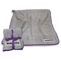 Logo Brands Baltimore Ravens Frosty Fleece Blanket