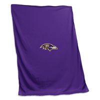 Logo Brands Baltimore Ravens Sweatshirt Blanket