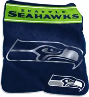 Logo Brands Seattle Seahawks Raschel Throw Blanket