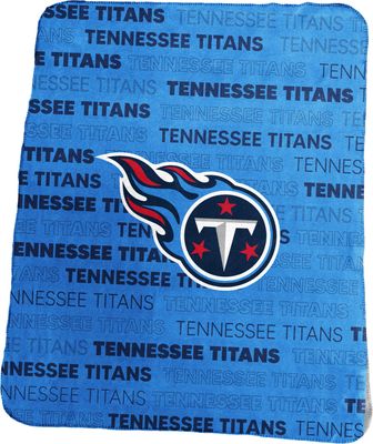 Logo Brands Tennessee Titans Fleece Blanket