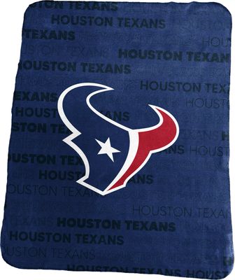 Logo Brands Houston Texans Fleece Blanket