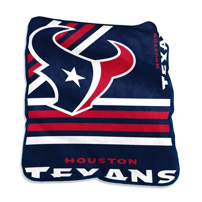 Logo Brands Houston Texans Raschel Throw Blanket